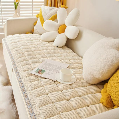Dog Couch Cover Protector, Couch Cover for Dogs Washable, Pet Couch Covers for Sofa, Non Slip Dog Bed Sofa Cover (Beige, 27.6" x 59.1")