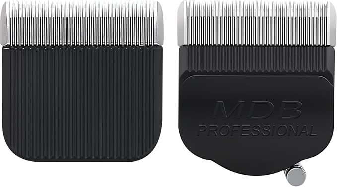 Pet Grooming Clipper Replacement Blades Set, 2 Blades Included (1 Standard + 1 Adjustable), Durable and Safe, Pet Grooming Needs (1 Standard + 1 Adjustable)