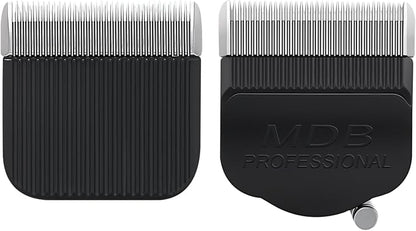 Pet Grooming Clipper Replacement Blades Set, 2 Blades Included (1 Standard + 1 Adjustable), Durable and Safe, Pet Grooming Needs (1 Standard + 1 Adjustable)