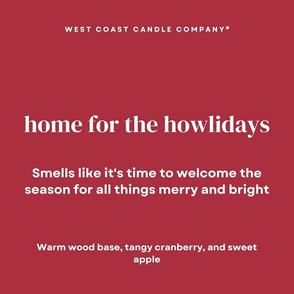 Home for The Howlidays - All Natural, Non-Toxic, Pet Odor Eliminator Pure Soy Wax Melts - Dog & Cat Safe, Veterinarian Approved
