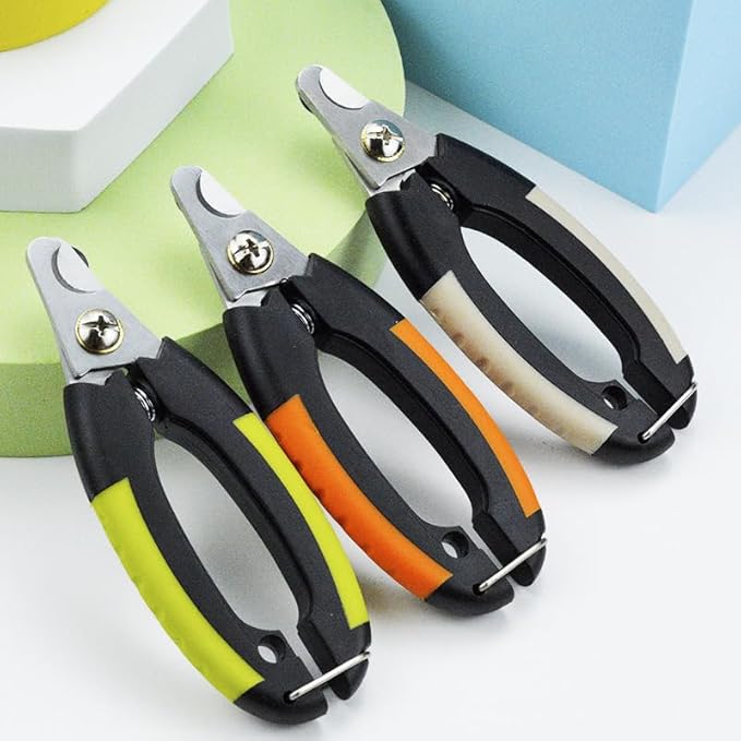 KUOUDOM Professional Dog Nail Trimmer - Nail Clippers & Supplies for Grooming - Dog Claw Care for Small & Small Khaki - Standard, 5" x 2"