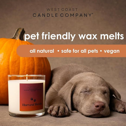 Home for The Howlidays - All Natural, Non-Toxic, Pet Odor Eliminator Pure Soy Wax Melts - Dog & Cat Safe, Veterinarian Approved
