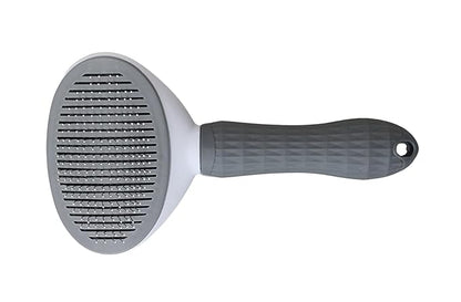 Pet Grooming Brush For Cats & Dogs Self-Cleaning Slicker Brush Hair Removal Comb Gentle De-shedding Grooming Tool