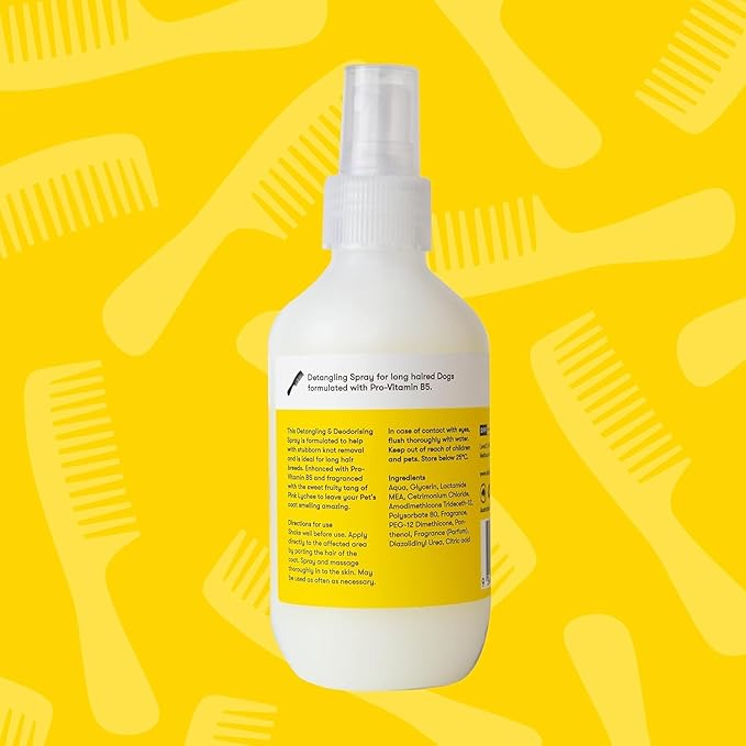 Detangling Spray Dematting, Detangler Spray For Dogs - 200ml (bundle of 2)