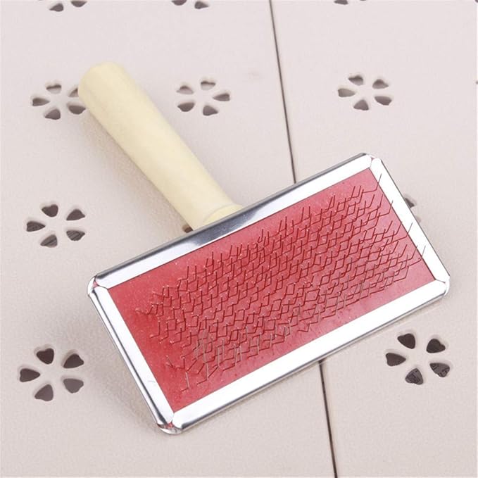 Dog Cat Pet Salon Grooming Hair Brush Comb Slicker S ExcellentDeft Processed