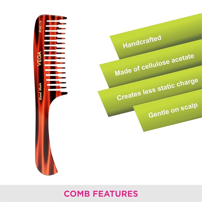 Handmade Comb - Step Grooming HMC-75 1 Pcs