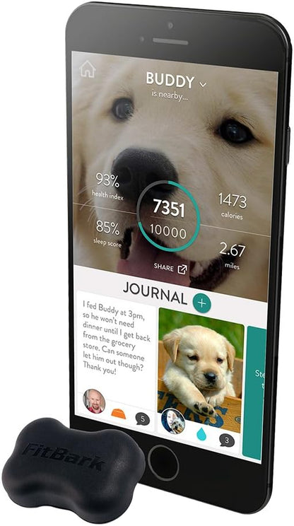 2 Dog Activity Monitor | Health & Fitness Tracker for Dogs | Waterproof, Small & Leightweight (10 g) | Not a GPS Tracker