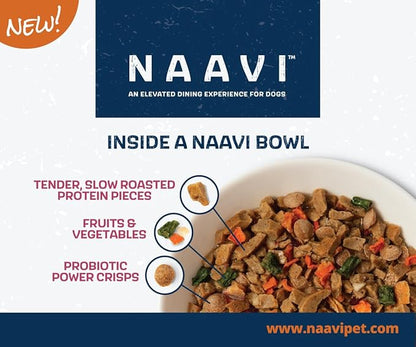 Slow Roasted Chicken Bowl with Ancient Grains, Vegetables & Fruits, Premium Dog Food Topper for Adult Dogs - 4lb