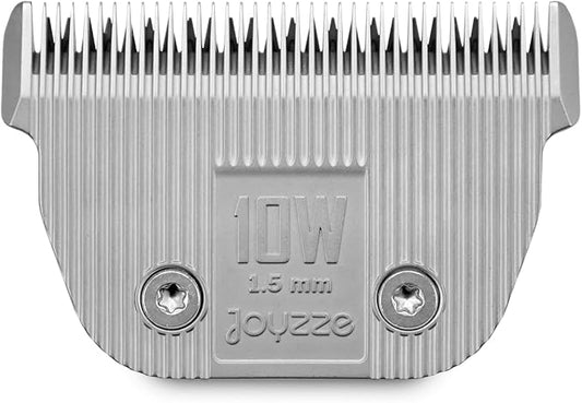 Raptor/Falcon Series A Wide Blade - Professional Grade Dog Clipper Grooming Blade, Detachable, Replacement Blades - Stainless Steel, Coated Ceramic,(A Series #10W)