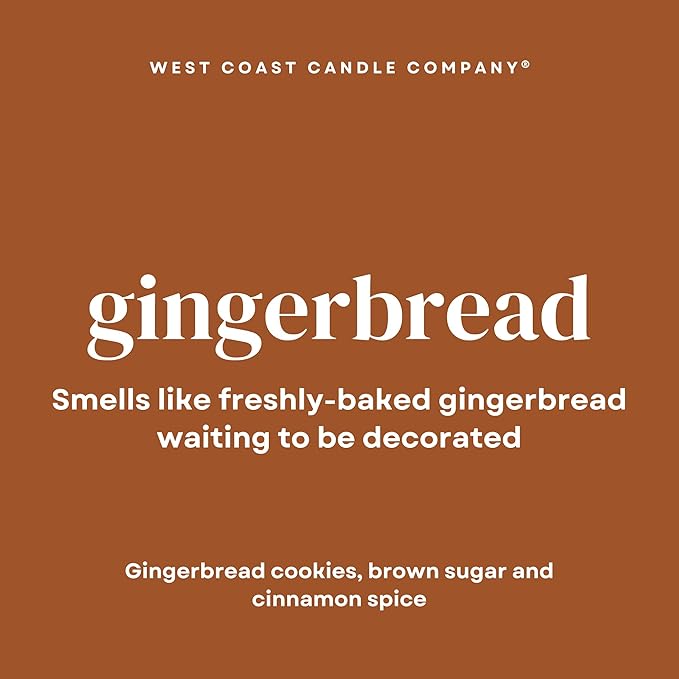 Pure Soy Wax Melts | Pet & Dog Safe | Odor Eliminator (Gingerbread)
