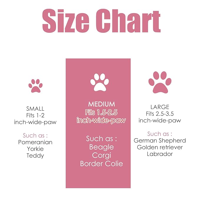 Dog Paw Cleaner for Medium Dogs, Dog Paw Washer, Muddy Paw Cleaner, Pet Foot Cleaner, Dog Paw Protector Kit