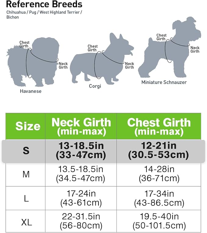 Joytale No Pull Dog Harness for Extra Large Dogs, Reflective Pet Vest with Front Clip, Adjustable Soft Padded Harnesses with Easy Control Handle for Training and Walking, Green, XL