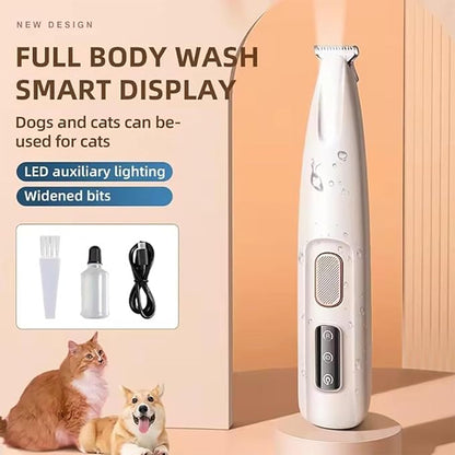 Petior Pet Paw Trimmer, Petior Paw Trimmer, Loom and Ledge Dog Trimmer, Petoir Paw Trimmer for Dogs, Pet MicroPrecision Trimmer, Electric Dog Trimmer for Paws Eyes Ears Face Rump (1Set)