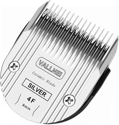 Detachable Adjustable Pet Dog Grooming Clipper 5-in-1 Blade Compatible with WAHL Professional Animal Blade Arco, Bravura, Chromado, Creativa, Figura, and Motion Pet, Dog, and Horse Clippers(4F)