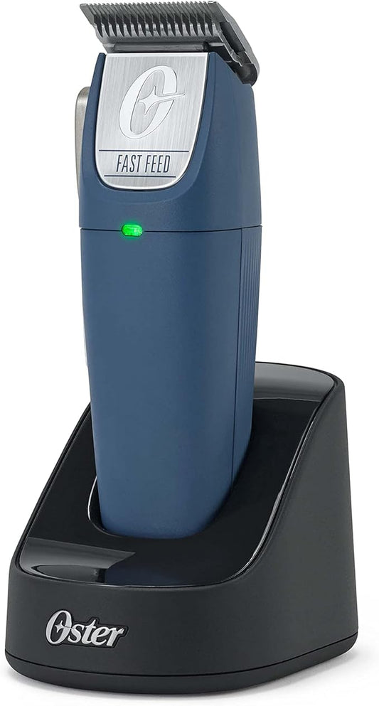 Oster® Professional Fast Feed® Cordless Pet Clippers, Blue