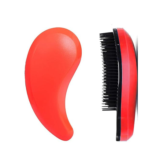 Small Dog Brush - Puppy Hair Brush- Grooming Tool for Teddy, Yorkies, Maltese, Shih Tzu, Chihuahua (Orange)
