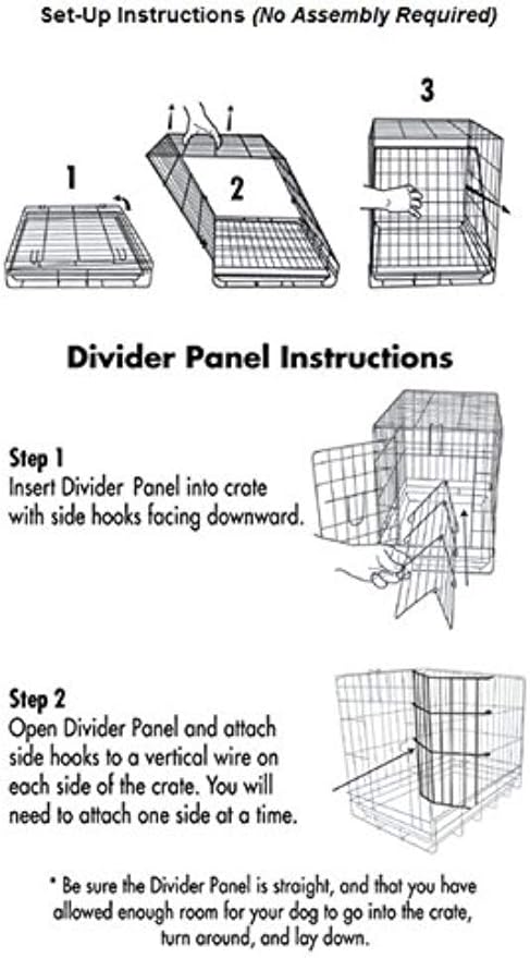 Precision Pet Products Two Door Great Crate Wire Dog Crate, 48 Inch, For Pets 90-125 lbs, With 5-Point Locking System