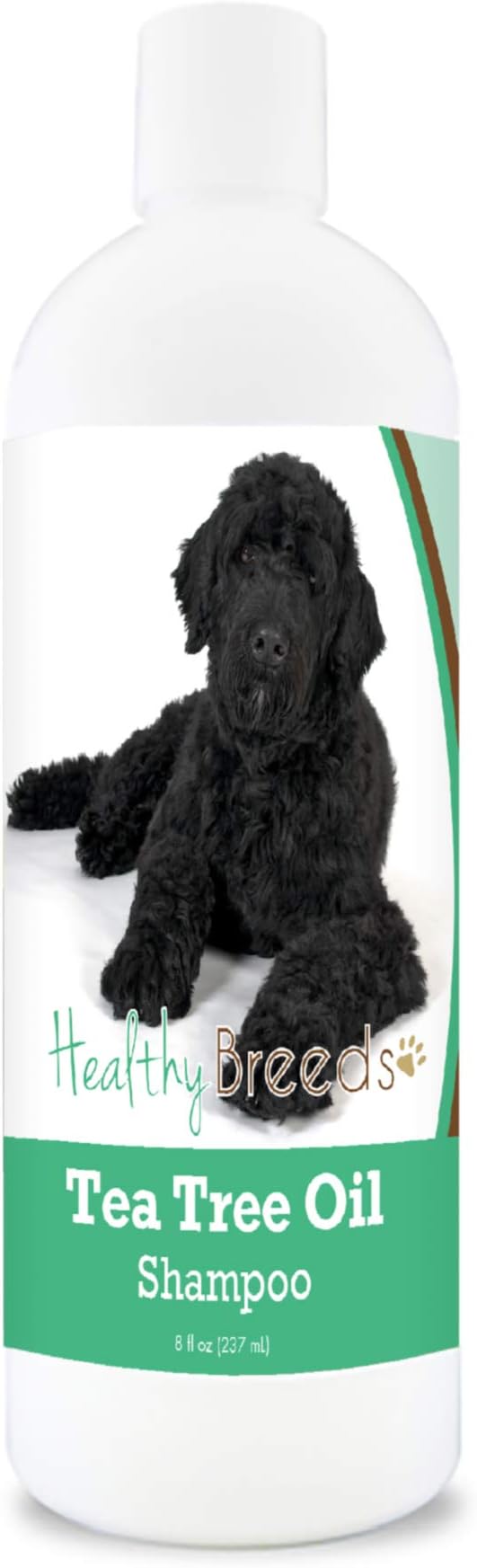Healthy Breeds Portuguese Water Dog Tea Tree Oil Shampoo – Formulated for Dry, Irritated Skin – Reduce Dandruff – Wintergreen Scent – 8 oz