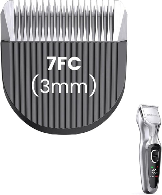 oneisall Replacement Blades for DTJ-001 Silver Dog Clippers, 7FC