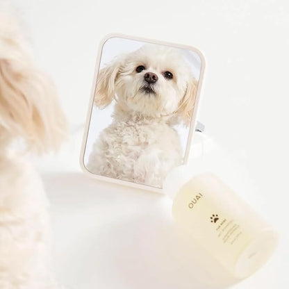 OUAI Fur Bébé Pet Shampoo, Mercer Street Scent - Dog Shampoo and Coat Wash for Hydrating, Cleansing and Adding Shine - Pet Supplies by OUAI (16 Fl Oz)