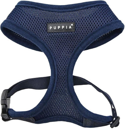 Puppia Soft Dog Harness, Navy, X-Large (PDCF-AC30-NY-XL)