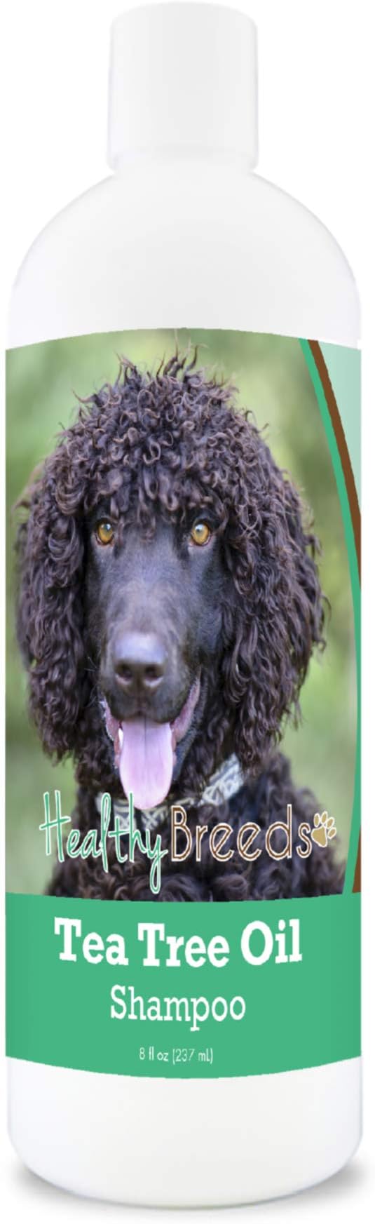 Healthy Breeds Irish Water Spaniel Tea Tree Oil Shampoo – Formulated for Dry, Irritated Skin – Reduce Dandruff – Wintergreen Scent – 8 oz