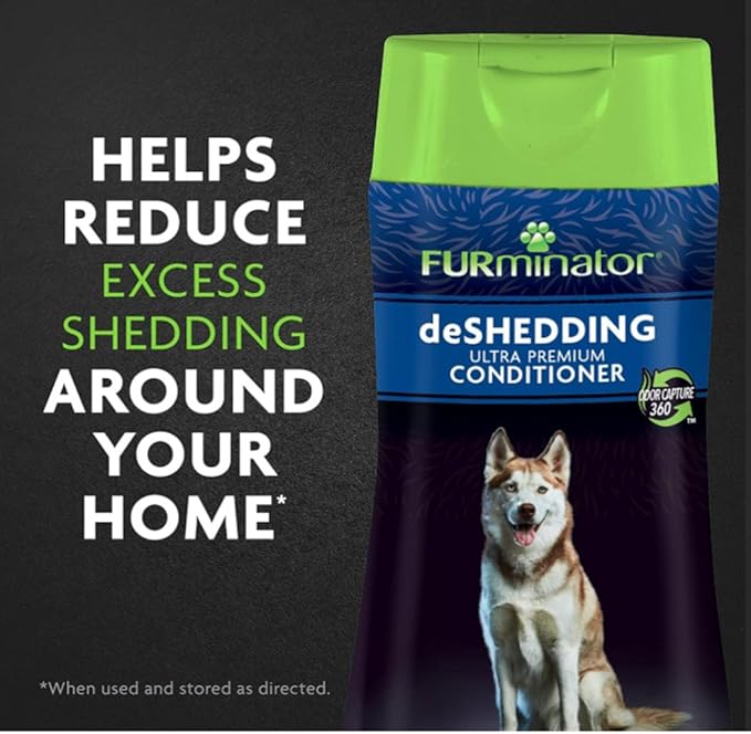 Furminator® Deshedding Ultra Premium Shampoo & Conditioner Bundle. 16oz.