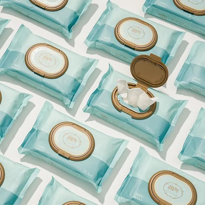 Premium Fur Baby Wipes for Cats and Dogs Flushable
