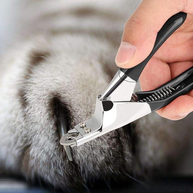 Pet Dog Cat Dedicated Nail Scissors Toe Claw Shear Clippers Trimmer Cutter Black Dog Claw Care, Dog & Cat Pets Nail Clippers and Trimmers, Professional Grooming Tool for Pets
