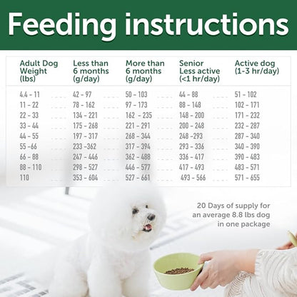 Nature's Protection Superior Care Grain Free Dry Dog Food - Healthy Dog Food All Life Stages Dogs - Balanced, Super Premium Dog Food - 1 Pack of 8.8lb Insect Flavor