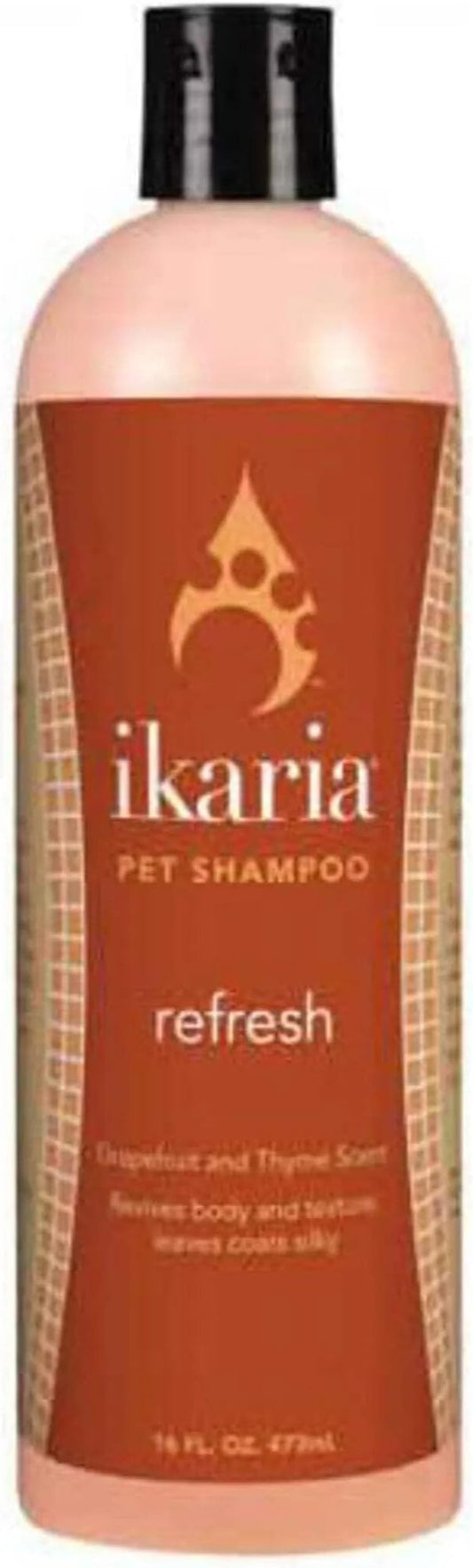 Ikaria Pet Shampoo, 16-Ounce, Refresh