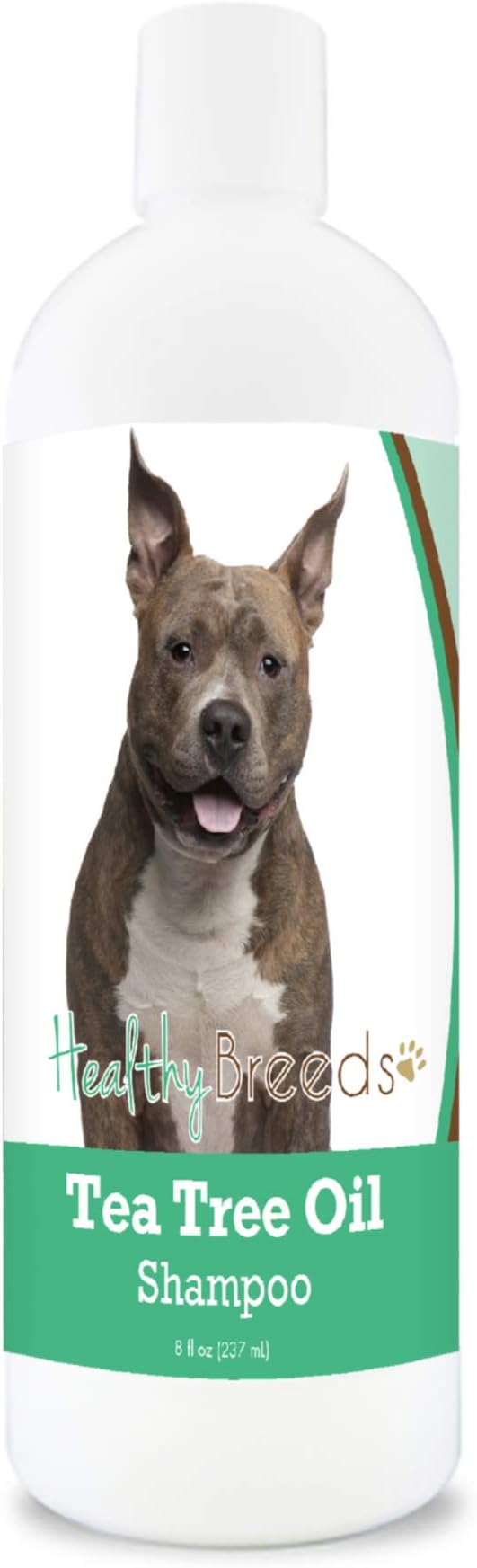 Healthy Breeds American Staffordshire Terrier Tea Tree Oil Shampoo – Formulated for Dry, Irritated Skin – Reduce Dandruff – Wintergreen Scent – 8 oz