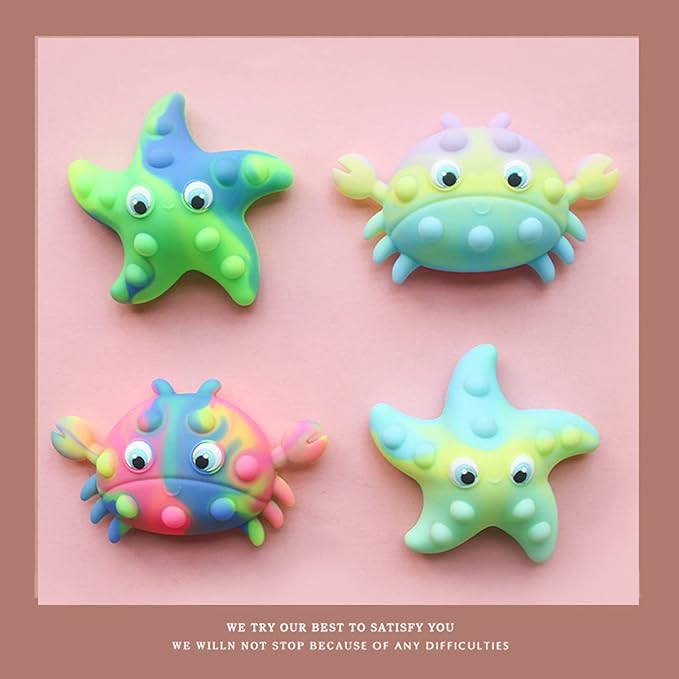 Silicone Pet Brush Soft Bristle Multifunctional Massage Brush Crab Brush for Dogs, Cats & Small Pets