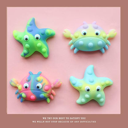 Silicone Pet Brush Soft Bristle Multifunctional Massage Brush Crab Brush for Dogs, Cats & Small Pets