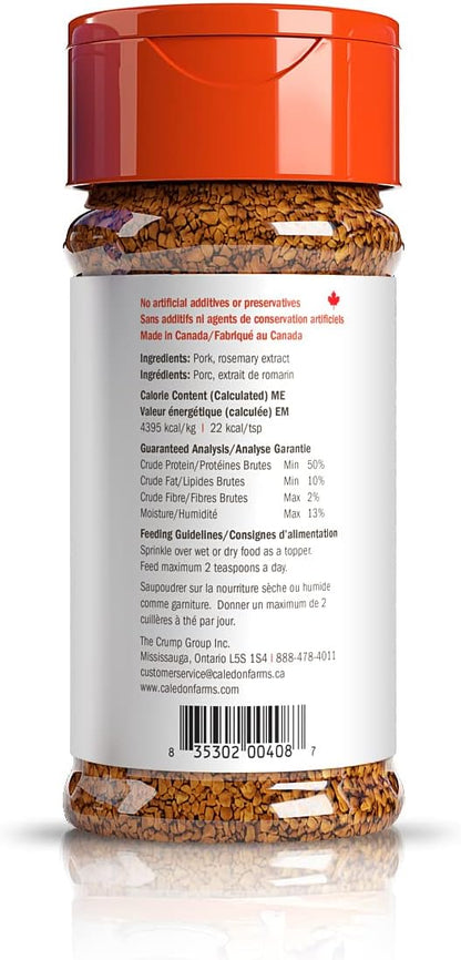 Caledon Farms Pork Sprinkles Dog Food Topper - 120g (1 Pack)