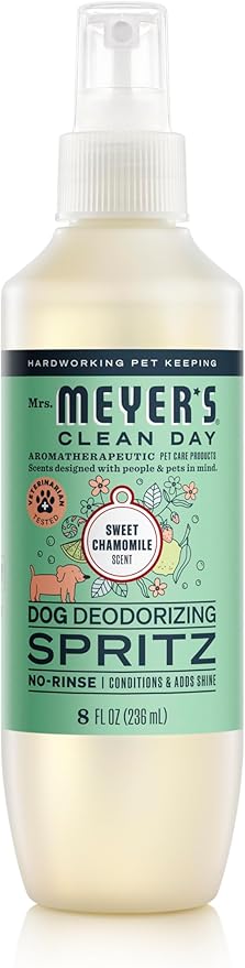 MRS. MEYER'S CLEAN DAY Dog Deodorizing Spray, Sweet Chamomile Scent, 8oz