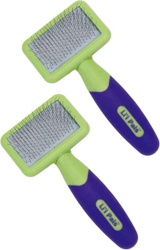 Soft Slicker Brush for Removing Mats, Tangles, and Loose Hair from Your Pets