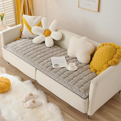 Dog Couch Cover Protector, Couch Cover for Dogs Washable, Pet Couch Covers for Sofa, Non Slip Dog Bed Sofa Cover (Gray, 27.6" x 82.7")