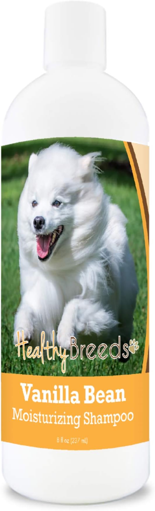 Healthy Breeds American Eskimo Dog Vanilla Bean Moisturizing Shampoo + Conditioner - with Vitamins A, D, E + Coconut Oil - 8 oz