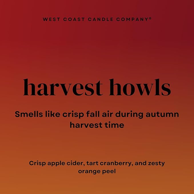 Harvest Howls Pet Odor Eliminator - All Natural, Non-Toxic, Pure Soy Wax Melts - Dog & Cat Safe, Veterinarian Approved