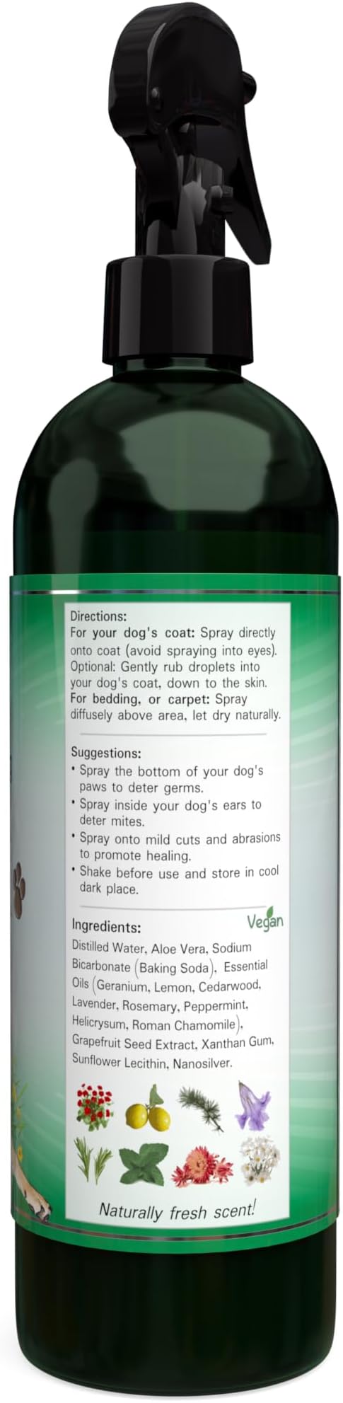 Silver Shield Dog & Bedding Spray | All Natural Colloidal Silver Dog Hygiene Spray
