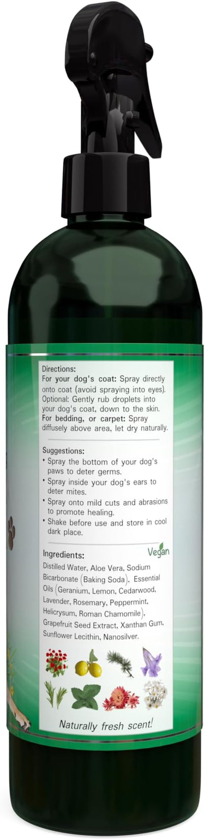 Silver Shield Dog & Bedding Spray | All Natural Colloidal Silver Dog Hygiene Spray