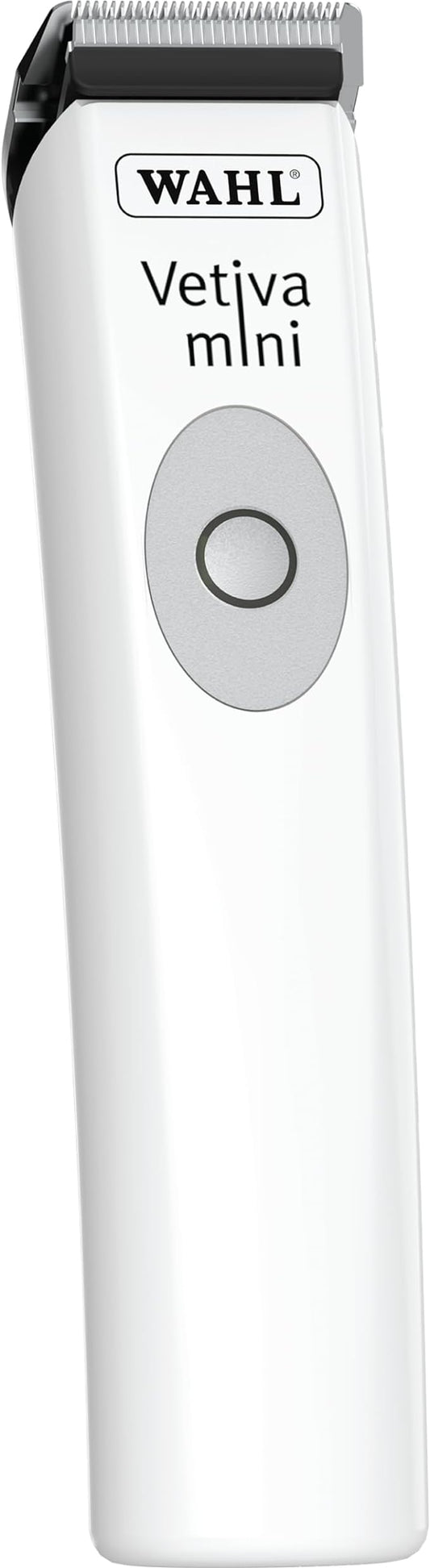 WAHL Professional Animal Vetiva Mini Cordless Veterinary Trimmer for Dogs, Cats & Pets (#88420) - Pet Trimmer for Cats, Dogs & More - Veterinary Grade - Pet Mini Safe Trimmer - White