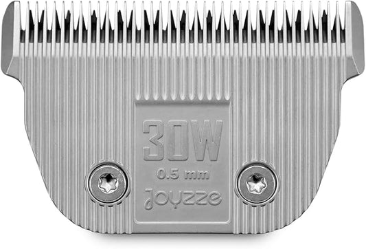 Raptor/Falcon Series A Wide Blade - Professional Grade Dog Clipper Grooming Blades, Detachable, Replacement - Stainless Steel, Coated Ceramic (A Series #30W)