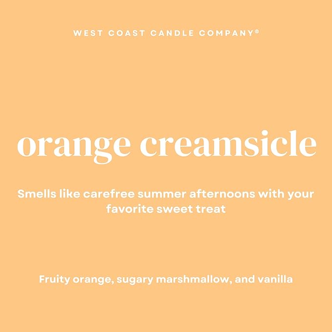 Pet Friendly Wax Melts | Pet Safe Wax Melts | All Natural Dog Safe Wax Melts | Non-Toxic Wax Melts | Pet Odor Eliminator | Pure Soy Wax Melts | Veterinarian Approved (Orange Creamsicle)