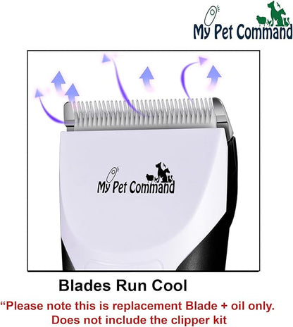 My Pet Command Replacement or Additional Blades/Guides for Cordless Pet Clipper Model Number MPC30DS