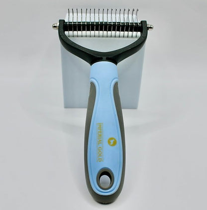 Imperial Gold Double Sided Pet Grooming Brush