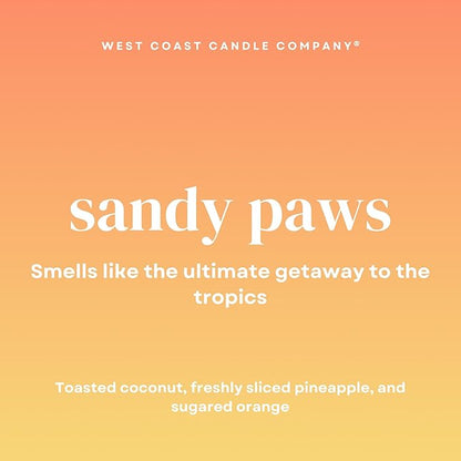 Pet Friendly Wax Melts | Pet Safe Wax Melts | All Natural Dog Safe Wax Melts | Non-Toxic Wax Melts | Pet Odor Eliminator | Pure Soy Wax Melts | Veterinarian Approved (Sandy Paws)