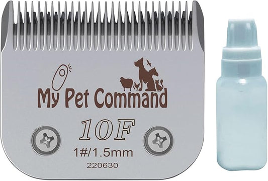 My Pet Command MPC15DS Replacement Blades/Guides with Lube Oil for Cordless Pet Clipper