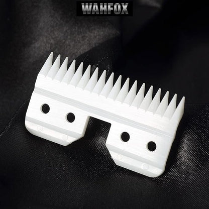WAHFOX 3pcs Fast Feed Ceramic Blades for Oster Fast Feed Clipper Oster A5 Fast Feed Ceramic Blades Fast Feed Replacement Blade A5 Replacement Blade (3PCS)